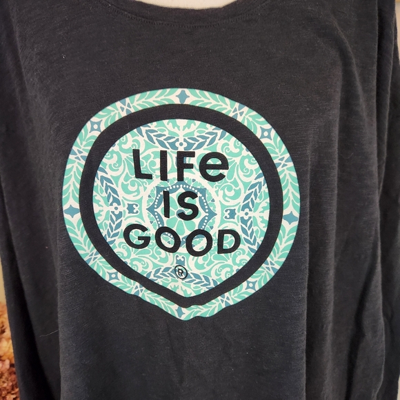 Life is Good Long Sleeve Tee - Picture 3 of 8